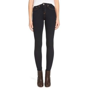 Rag and Bone High Waisted Skinny Jean sz 25